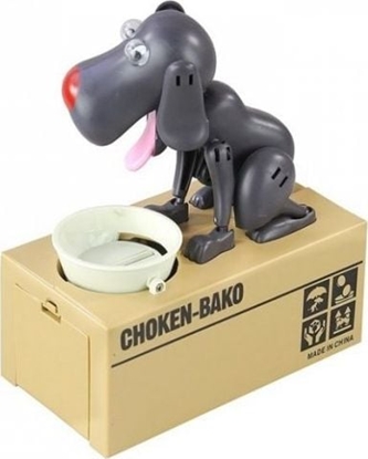 Изображение Lean Sport Skarbonka Pies Zjadajcy Monety Grafitowy