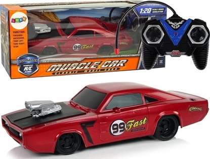Изображение LeanToys Auto R/C 1:20 czerwone 7