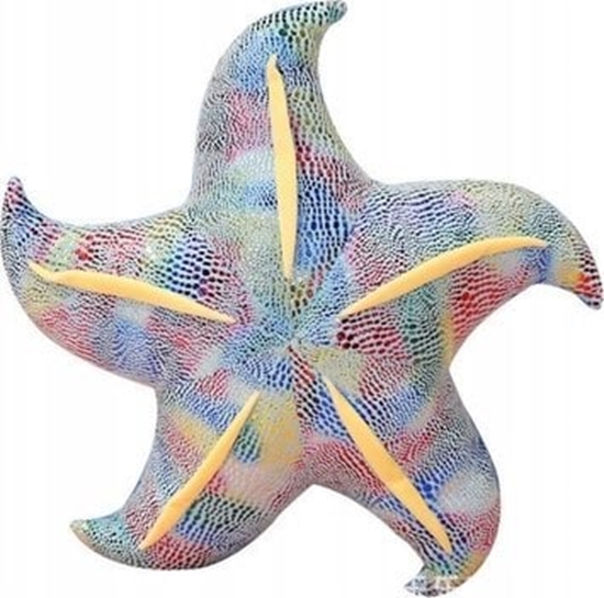 Picture of LeanToys Maskotka Pluszowa Rozgwiazda Niebieska Poduszka 20 cm