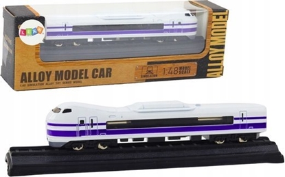 Picture of LeanToys Model Kolekcjonerski Pocig Wagon 1:48 Metalowy Biao-Fioletowy