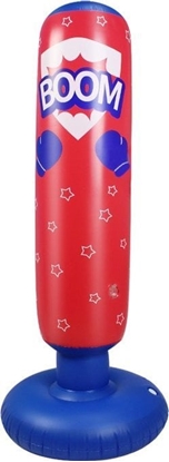 Picture of LeanToys Nadmuchiwany Worek Bokserski Czerwono Niebieski 125CM