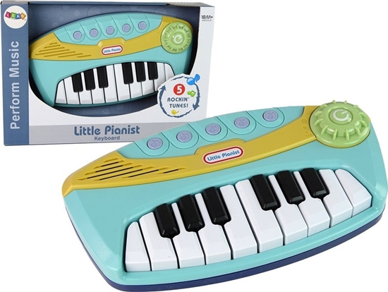 Picture of LeanToys Pianino Interaktywne Niebieskie Little Pianist