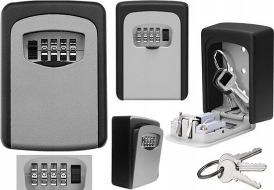 Picture of LeanToys Skrytka Skrzynka Cynkowa Na Klucze Drobiazgi Szyfr LEAN Toys