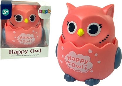 Picture of LeanToys Sówka Malucha Sensoryczna Róowa