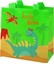 Изображение LeanToys Torba Prezentowa Dinozaur Zielona 23cm x 21,5cm x 11cm