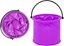 Изображение LeanToys Wiaderko Skadane Wielofunkcyjne PCV Do Wody Fioletowe