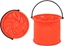 Изображение LeanToys Wiaderko Skadane Wielofunkcyjne PCV Do Wody Pomaraczowe