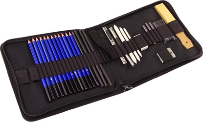 Picture of LeanToys Zestaw Artystyczny Do Szkicowania Oówki Akcesoria 32 El