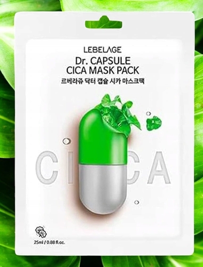 Изображение LEBELAGE Maseczka w pachcie Dr. Capsule Cica