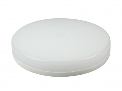 Attēls no LED plafons. Apaļš uz virsmas uztādāms gaismeklis (Plafond) 18W 4000K 220x56mm ar barošanas bloku