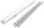 Изображение LED profilio komplektas, 2m, kampinis, anoduotas, su baltu dangteliu, laikikliais ir aklemis