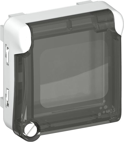 Picture of Legrand PLEXO55 Adapter do mechanizmów MOSAIC szary / biay (069580)