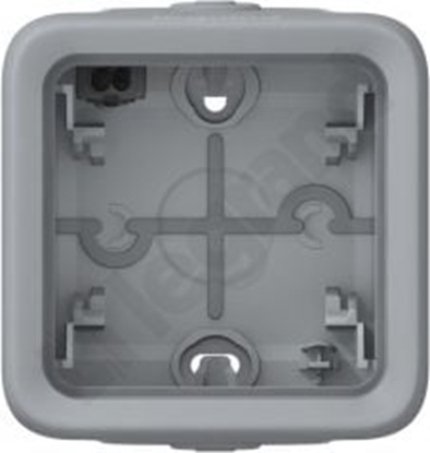 Изображение Legrand PLEXO55 Puszka natynkowa pojedyncza szara (069651)