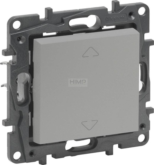 Picture of Legrand Przycisk do sterowania roletami Legrand Niloe Step 863343 6ax aluminium