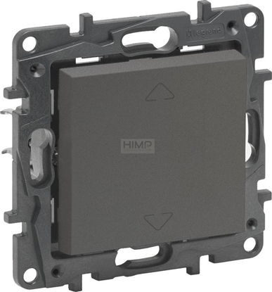 Picture of Legrand Przycisk do sterowania roletami Legrand Niloe Step 863443 6ax stalowy