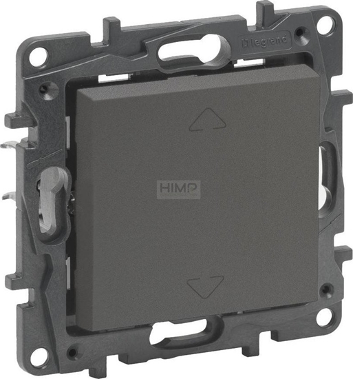 Picture of Legrand Przycisk do sterowania roletami Legrand Niloe Step 863443 6ax stalowy