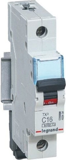 Picture of Legrand Wycznik nadprdowy 1P B 4A 6kA AC S301 TX3 (403352)