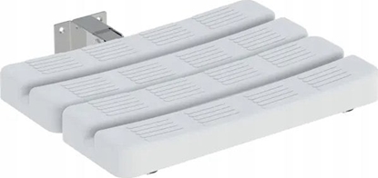 Attēls no LEHNEN FUNKTION Siedzisko biae prysznicowe skadane bez oparcia, wypolerowane