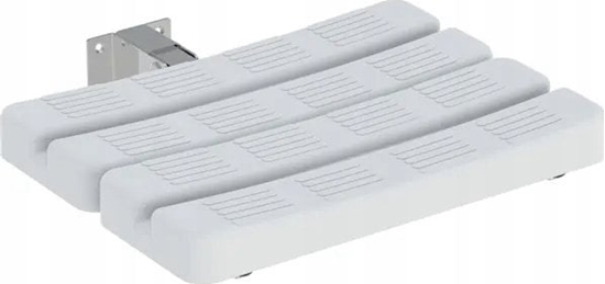 Picture of LEHNEN FUNKTION Siedzisko biae prysznicowe skadane bez oparcia, wypolerowane