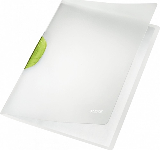 Picture of Leitz SKOROSZYT Z KLIPSEM A4 PP CIEMNOZIELONY