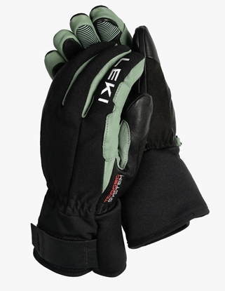 Изображение LEKI RKAWICE Argus Thermo 3D black green 9.5
