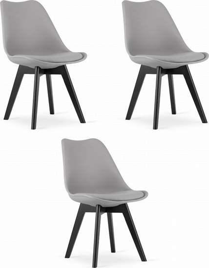 Изображение Leobert Krzeso MARK - szare / nogi czarne x 3