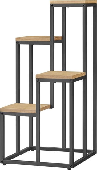 Picture of Leobert Rega kwietnik 4 póki - db / nogi czarne