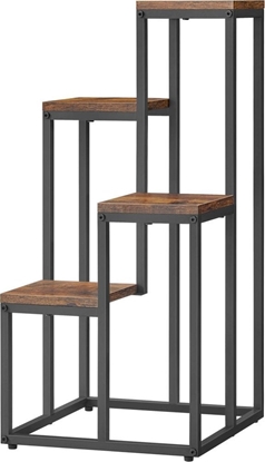 Attēls no Leobert Rega kwietnik 4 póki - rustykalny / nogi czarne