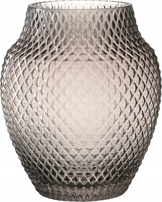 Picture of Leonardo Wazon szklany h 23cm szary POESIA - Leonardo