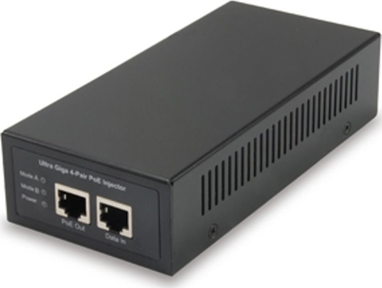 Picture of LevelOne POI-5002W90 Gigabit PoE Injector, 802.3af/at