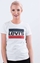 Attēls no Levi`s THE PERFECT TEE 0297 SPORTSWEAR LOGO WHITE - XS - damskie - biay