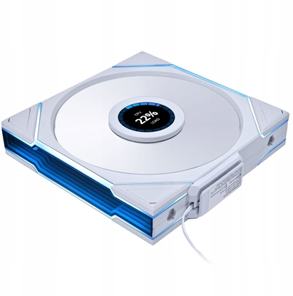 Attēls no Wentylator Lian Li UNI FAN TL Wireless LCD 140 Reverse Blade biay (14RTLLCD1W1W)