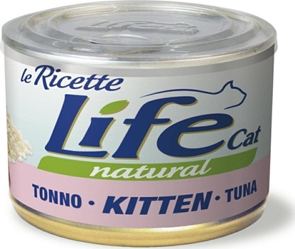 Изображение Life Pet Care LIFE CAT pusz.150g KITTEN TUNA LA RICETTE /24