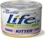 Attēls no Life Pet Care LIFE CAT pusz.150g KITTEN TUNA LA RICETTE /24