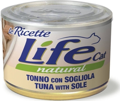 Изображение Life Pet Care LIFE CAT pusz.150g TUNA + SOLE LA RICETTE /24