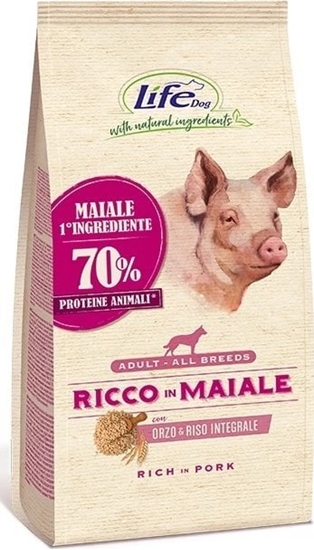 Изображение Life Pet Care LIFE DOG 12kg ADULT RICH IN PORK