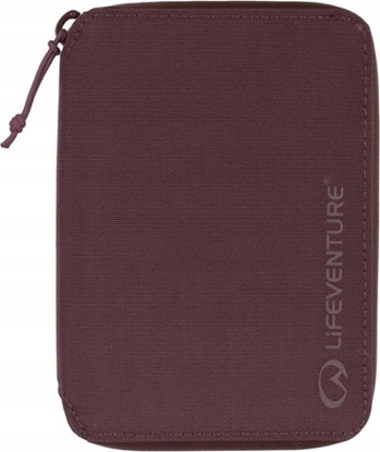 Attēls no Lifeventure RFID Mini Travel Wallet, Recycled, Plum