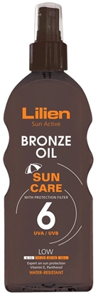 Изображение Lilien Sun Active Bronze opalovací olej SPF 6 200 ml