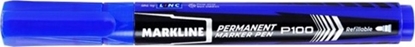 Изображение Linc Marker permanentny LINC Markline MP100BLU niebieski okrga