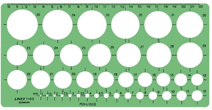 Picture of LINEX 1116S CIRKELSKABELON