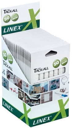 Picture of Linex 400098267, White, Square, 1.03 cm, 0.4 mm, 72 g, 6 pc(s)