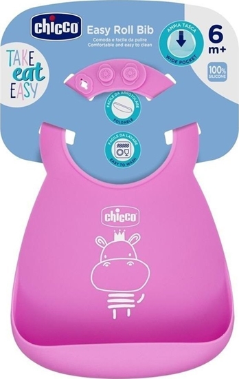 Picture of liniaczek z kieszonk elastyczny róowy