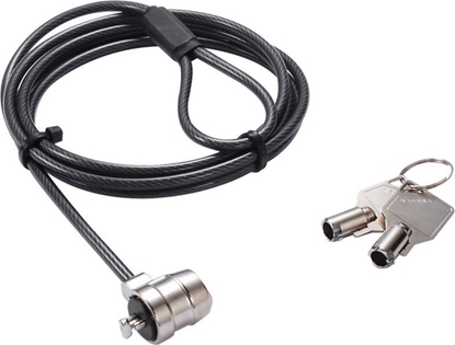 Picture of Dicota Security Cable T-Lock Base, keyed, 3x7mm slot