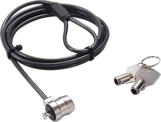 Picture of Dicota Security Cable T-Lock Base, keyed, 3x7mm slot