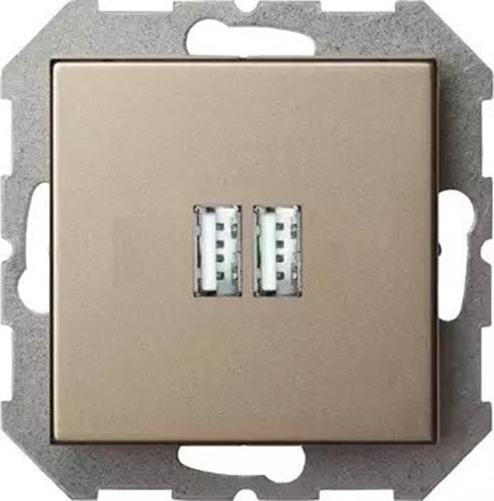 Picture of Liregus CHARGER USB IUK-2-01 CHAMPAGNE