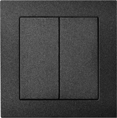 Attēls no Liregus TWO WAY SWITCH IP6+6-10-201-01 BLACK EP