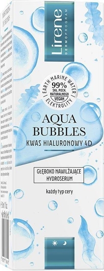 Изображение Lirene Lirene Aqua Bubbles gboko nawilajce hydroserum 30ml
