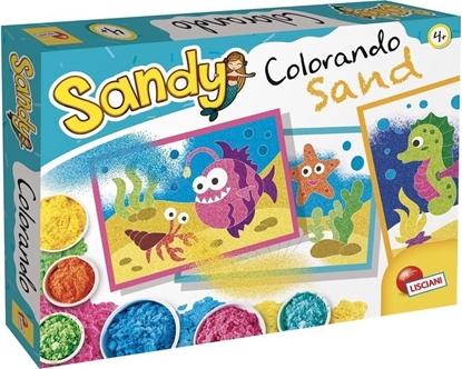 Изображение Lisciani LISCIANI SANDY COLORANDO! KOLOROWANIE PIASKIEM