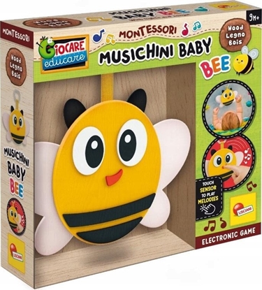 Picture of Lisciani Zabawka Montessori Wood - Muzyczna pszczoa