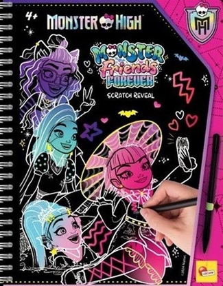Picture of Lisciani Zdrapywanka Sketchbook Scratch reveal Monster High Forever Friends